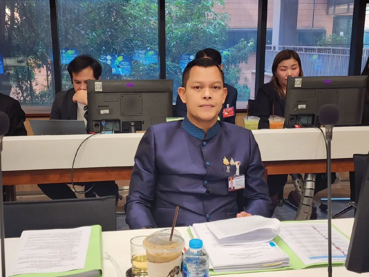 นายธนกร วังบุญคงชนะ สส.บัญชีรายชื่อ พรรคภูมิใจไทย และอดีตรัฐมนตรีว่าการกระทรวงอุตสาหกรรม