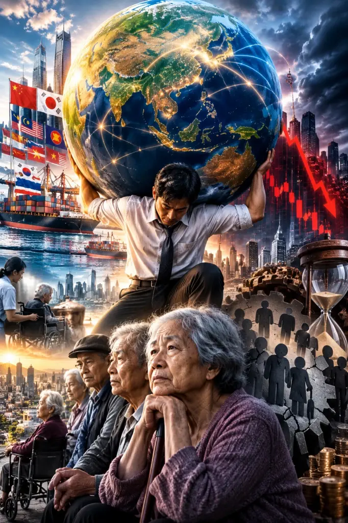 เอเชียแบกเศรษฐกิจโลกพุ่ง 68%! IMF เผยจุดเปลี่ยน "วิกฤตสูงวัย" เสี่ยงทำสปีดสะดุด ชี้ AI ช่วยชดเชยแรงงานหด