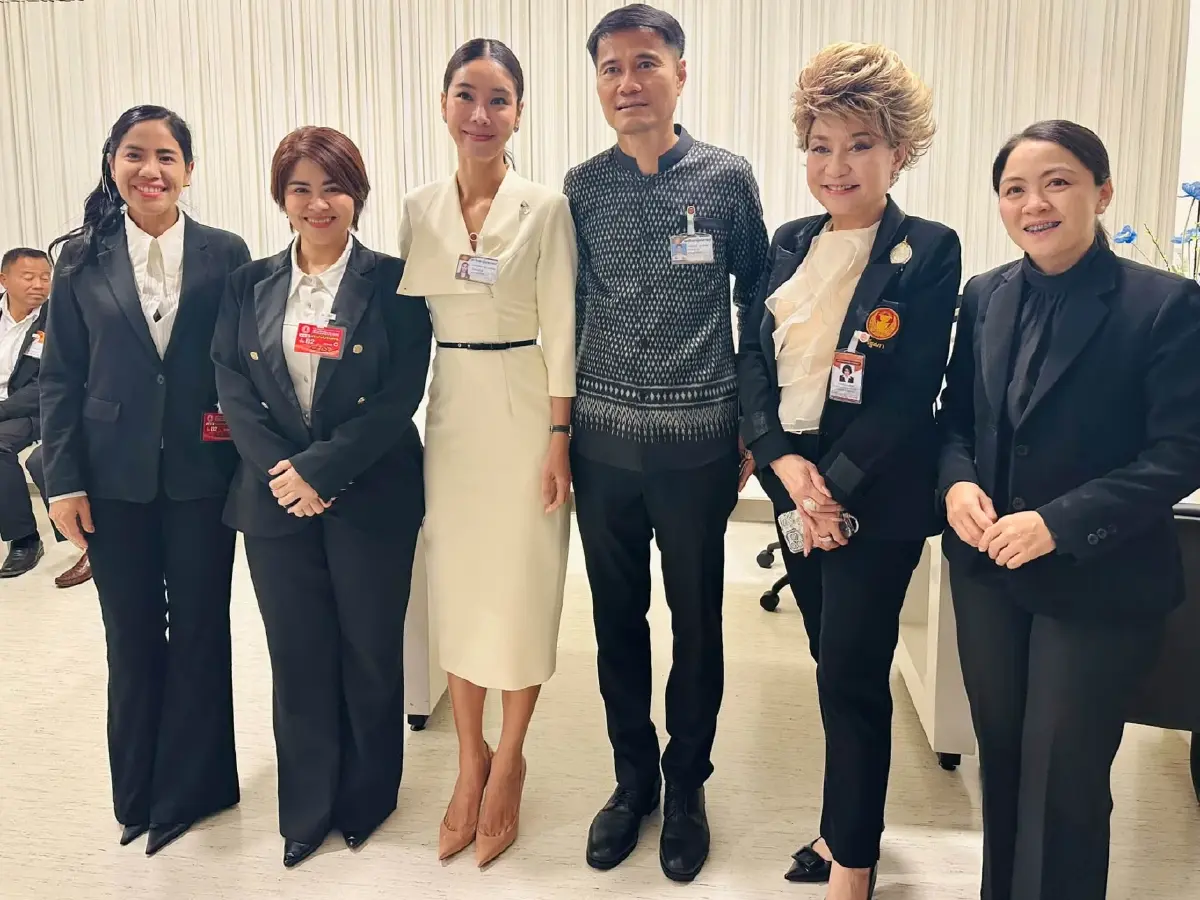  "สัมฤทธิ์ แทนทรัพย์" และลูกสาว "สส.ไอเดียร์" สุชาดา แทนทรัพย์