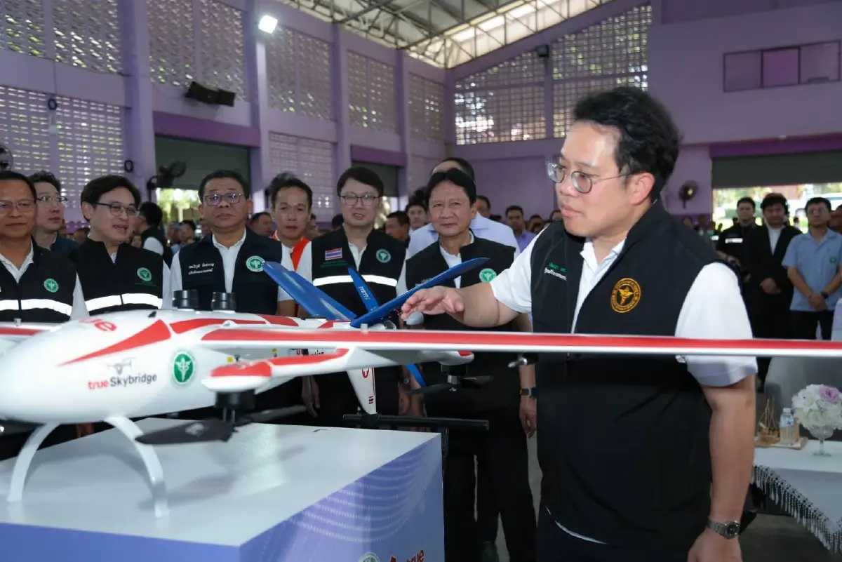 สธ. ผนึก ทรู เปิดปฏิบัติการ Medical Drone แม่แจ่ม ยกระดับ True SkyBridge