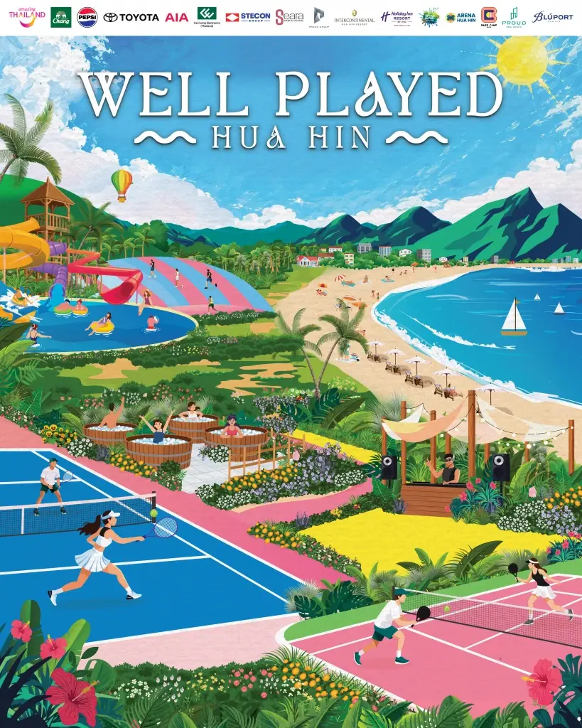 "พราวกรุ๊ป" ทุ่ม 90 ล้าน ปั้นแคมเปญ "Hua Hin Well Played" ปลุกท่องเที่ยวหัวหิน