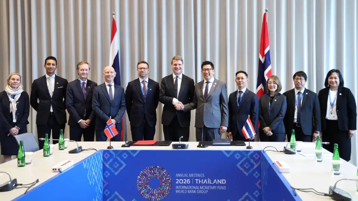 'เอกนิติ' ลงนามอนุสัญญาภาษีซ้อนไทย–นอร์เวย์ฉบับใหม่ หนุนการค้า-ลงทุน