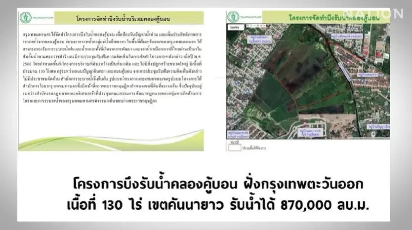 สืบสวนความจริง! "บึงคู้บอน" หลุดผังเมือง...เอื้อใคร? หรือ กทม. เมินแก้มลิง พื้นที่รับน้ำหาย ใครรับผิดชอบ?