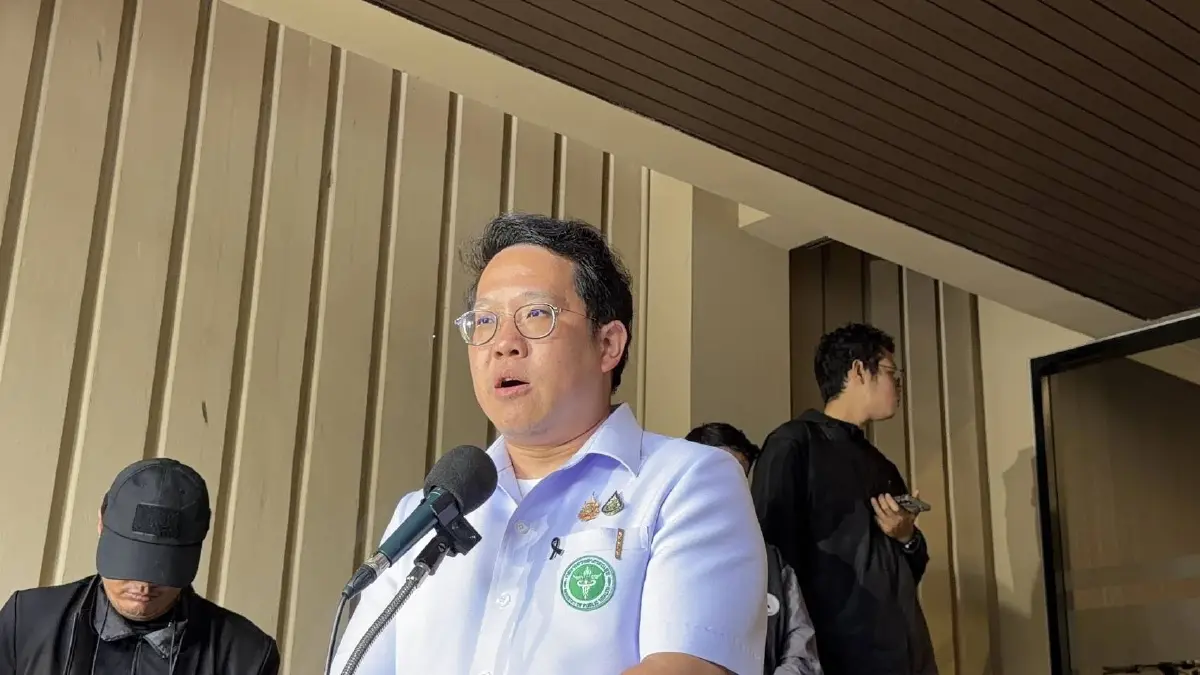 นายพัฒนา พร้อมพัฒน์ รัฐมนตรีว่าการกระทรวงสาธารณสุข