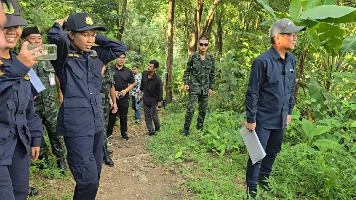 ทส.ลงพื้นที่ตรวจสอบ สนามวิ่งเทรล สามีบุ๋ม ปนัดดา รุกที่ป่าหรือไม่