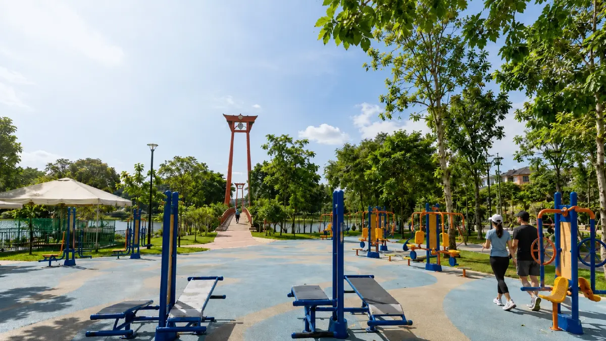 รวมสวนสาธารณะใกล้โครงการบ้าน พิกัดพักผ่อนเดินทางง่าย ถูกใจสายเฮลตี้