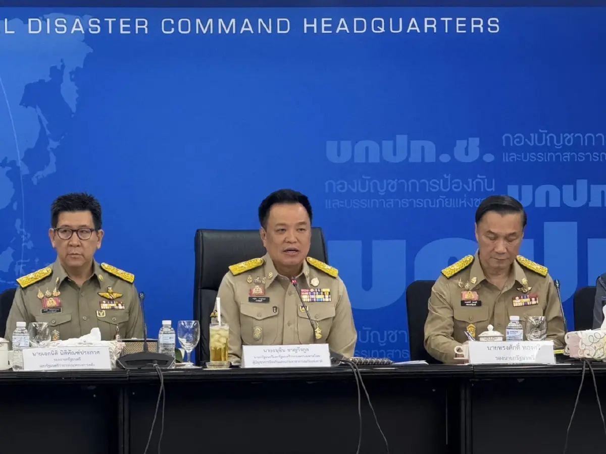 "อนุทิน" สั่งจ่ายด่วน! เงินเยียวยาน้ำท่วม 4,700 ล้าน "โอนล็อตแรกถึงมือในสัปดาห์นี้ ไม่ต้องรอฟื้นฟูเสร็จ
