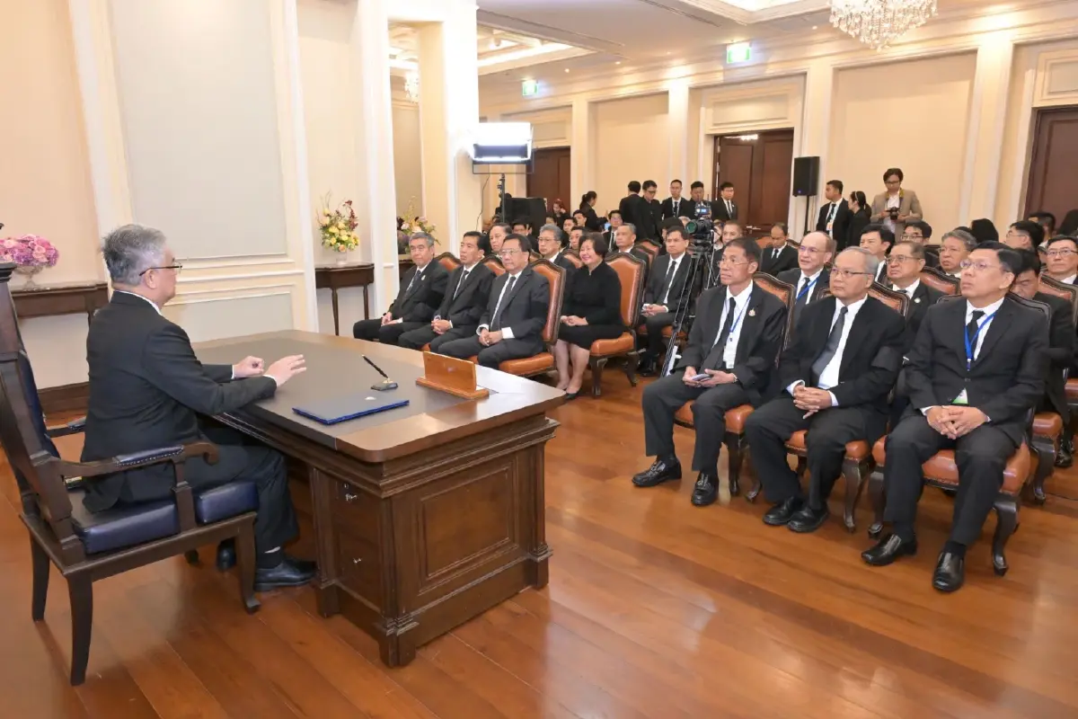 “วีระพงศ์”ปธ.ศาลฎีกา แถลง  มุ่งสู่ “องค์กรที่พร้อมรับความท้าทาย