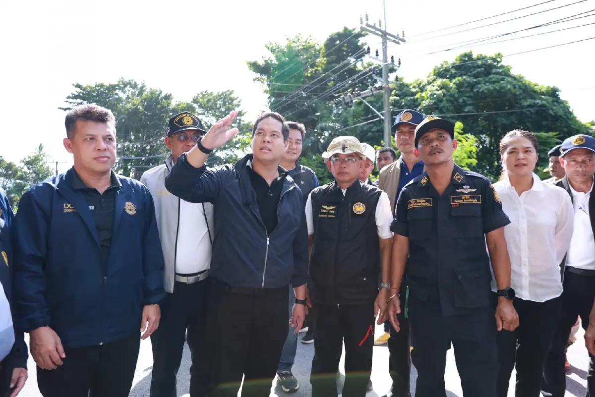 “สรรเพชญ” เร่งแก้น้ำท่วม-ดินสไลด์ภูเก็ต สั่งเปิดทางน้ำลงทะเล