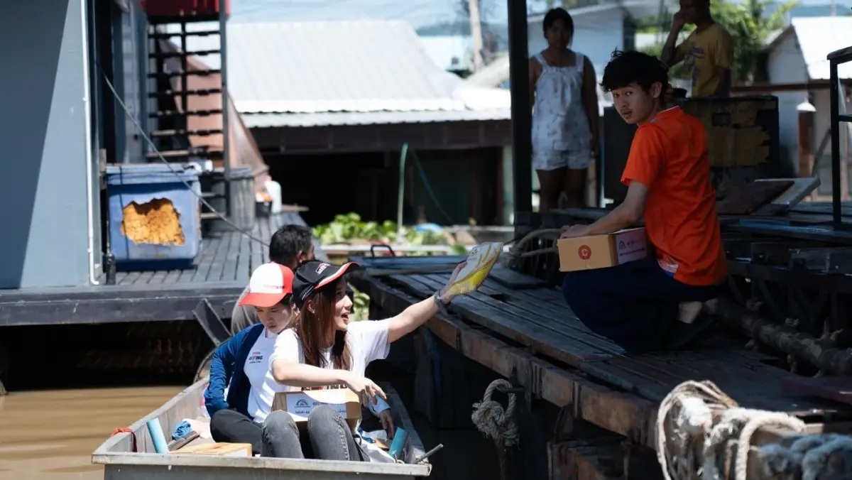 โตโยต้า ลุยช่วยเหลือผู้ประสบอุทกภัยปี 2569 ส่งมอบยังชีพและข้าวรัชมงคลภาคกลาง