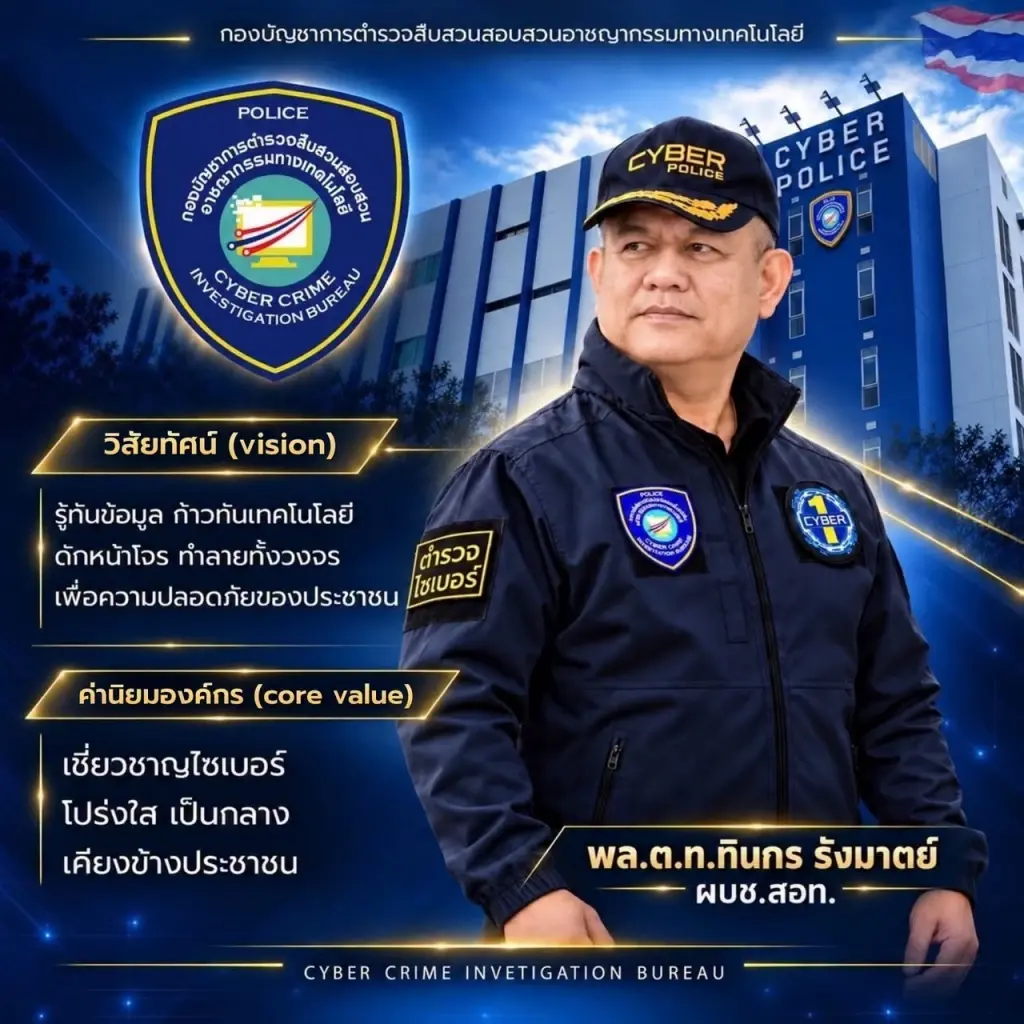 "ผบช.ไซเบอร์" สยบลือ ยืนยันไม่มีการตรวจค้นบ้านพัก "อินฟลูฯ ชื่อดัง" ชี้เป็นการสื่อสารคลาดเคลื่อน เป็นการสกัดจับแก๊งสแกมเมอร์ไทย-จีน