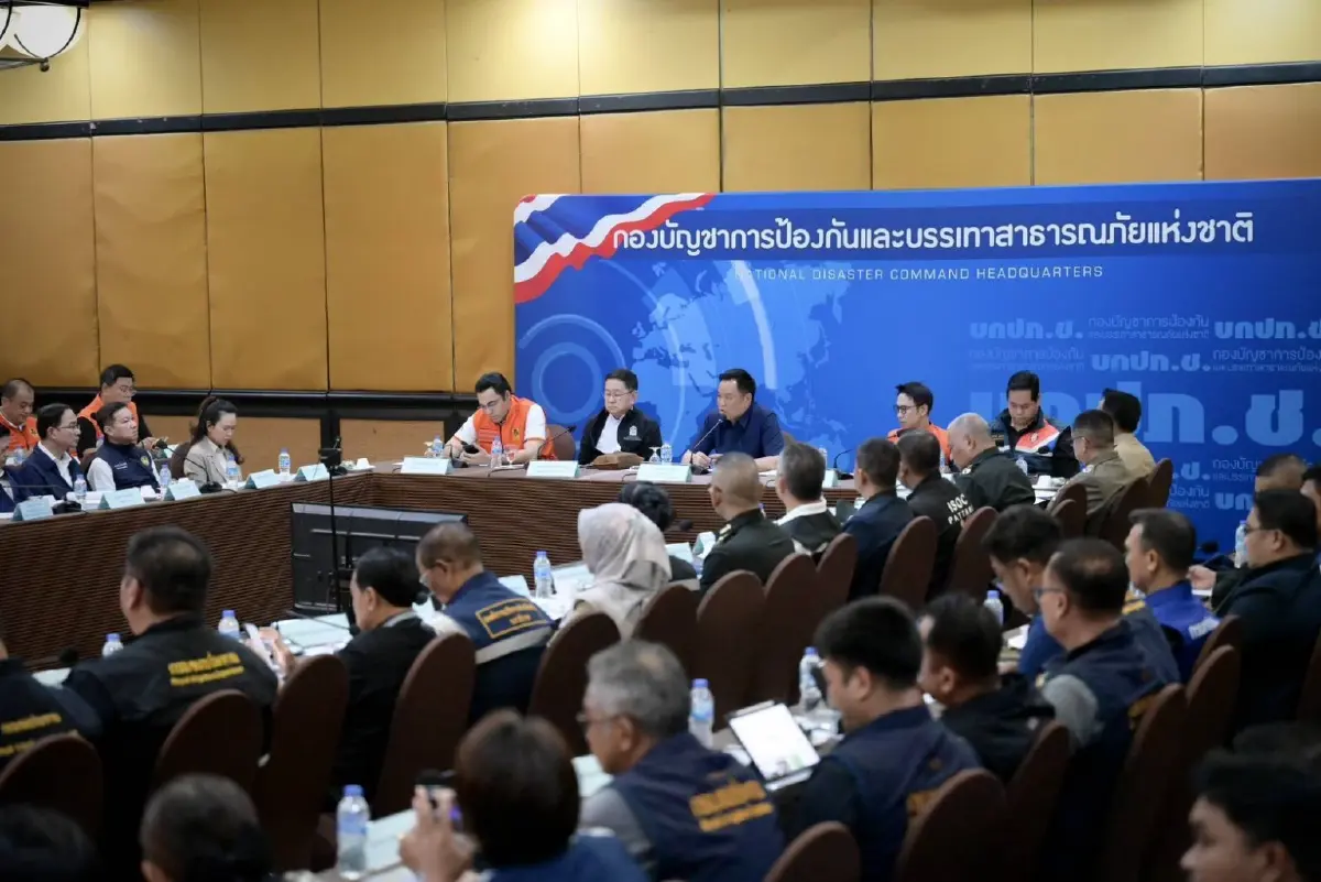 “อนุทิน" นำทัพประชุม 14 ผู้ว่าฯ ภาคใต้ ดัน 7 แนวทางรับมืออุทกภัย
