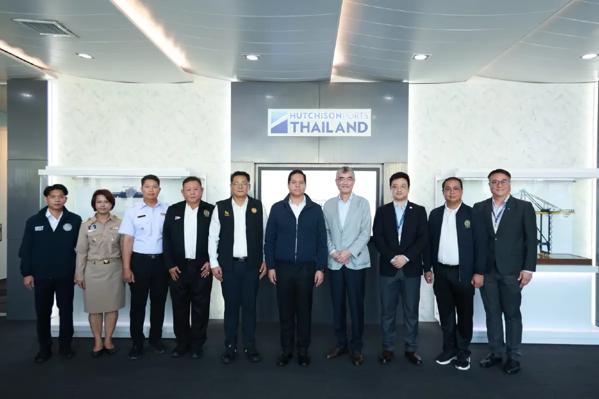 ลงทุน 2 หมื่นล้าน! ยุคใหม่โลจิสติกส์ไทย "สรรเพชญ" ชู AI-รถไร้คนขับ "ท่าเรืออัจฉริยะ" ท่าเรือแหลมฉบัง