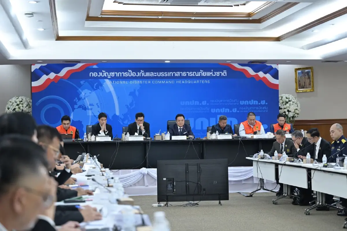 "อนุทิน" สั่งตั้งรับพายุฝนระลอกใหม่ 4-5 ต.ค. ย้ำ บกปภ.ช. ใช้ "ข้อมูลชุดเดียว"