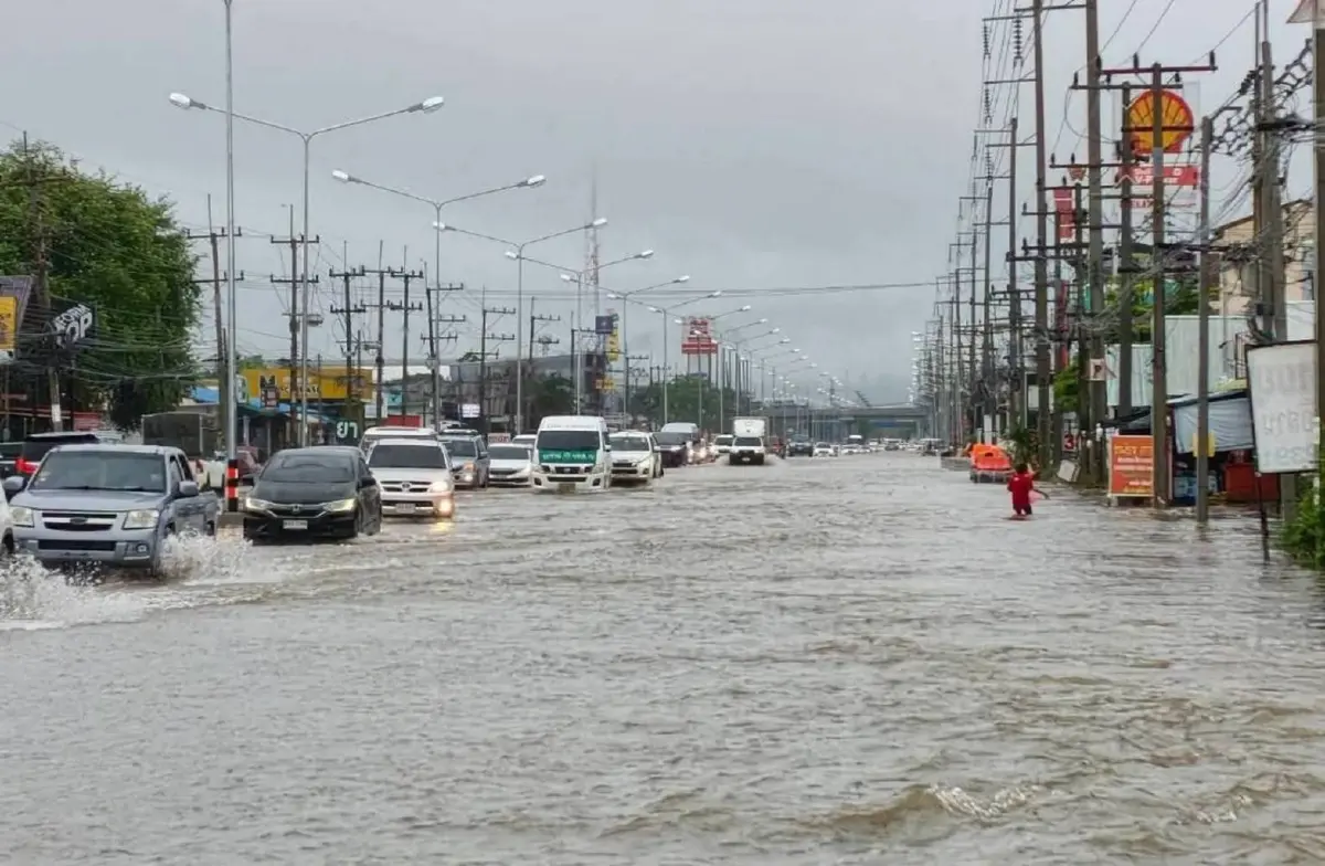สถานการณ์น้ำท่วมที่ กาญจนบุรี วันที่ 11 ต.ค. 69