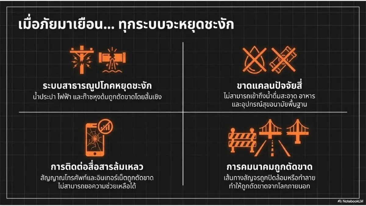 มีติดบ้านไว้รอดแน่! ปภ. แนะจัด "กระเป๋าต้องรอด" กฎเหล็ก 72 ชั่วโมง เช็กลิสต์ 6 หมวด 30 รายการ