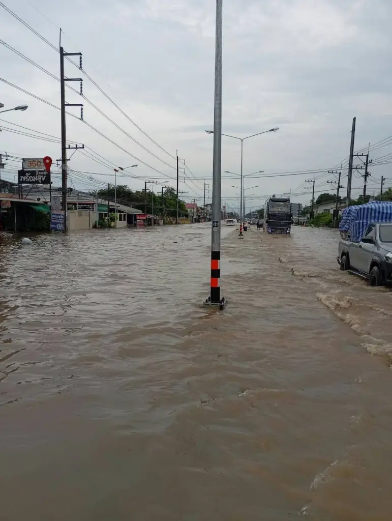 สถานการณ์น้ำท่วมที่ กาญจนบุรี วันที่ 11 ต.ค. 69