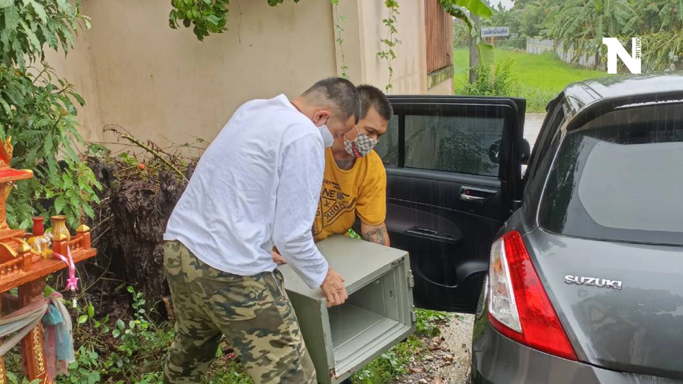 รวบ 2 โจรไม่เข็ด พ้นโทษมาฉกตู้เซฟกลับไปนอนในคุกอีกรอบ