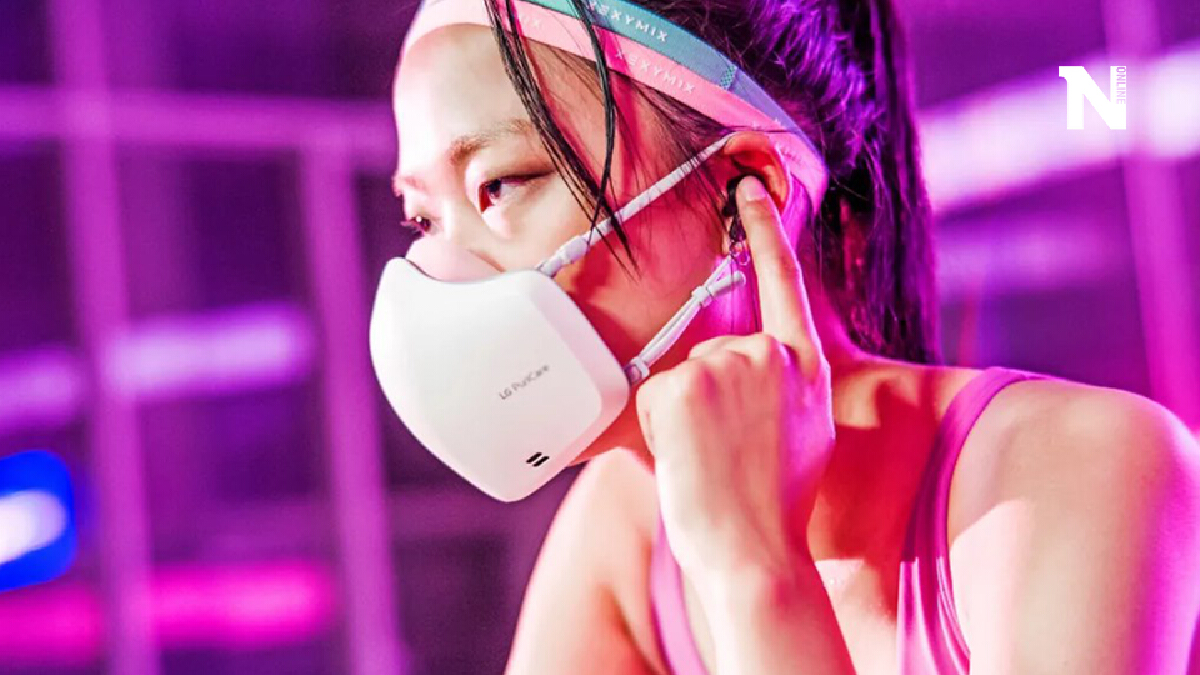 หน้ากากฟอกอากาศรุ่นใหม่ล่าสุดจาก LG มีไมค์และพูดคุยเสียงชัดเจน หน้ากากฟอกอากาศรุ่นใหม่ล่าสุดจาก LG มีไมค์และพูดคุยเสียงชัดเจน