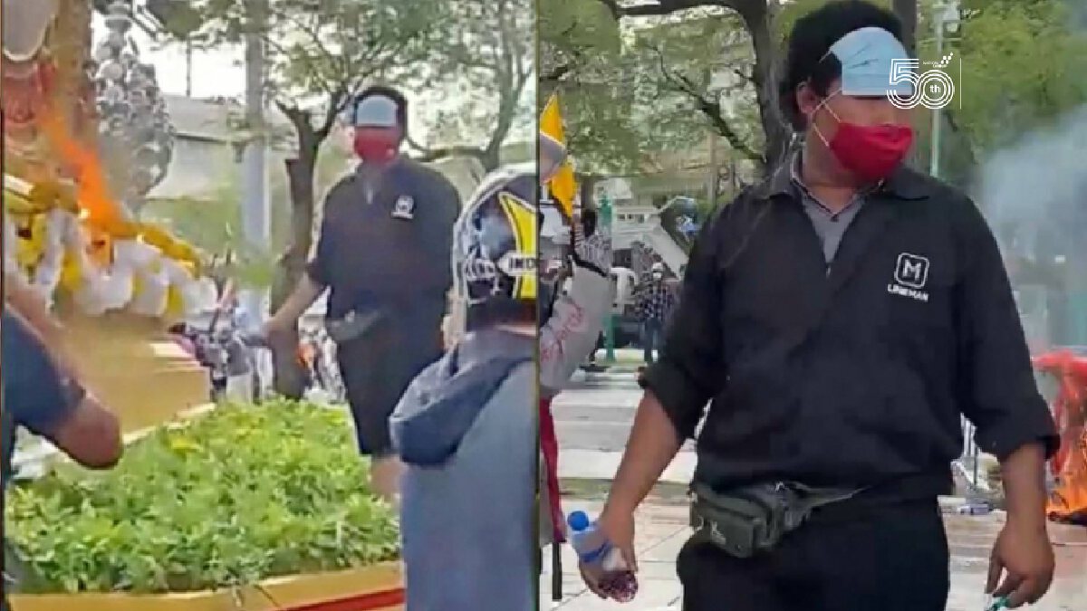 ศาลให้ประกัน "หนุ่มฟู้ดแพนด้า" คดี ม.112 เผาพระบรมฉายาลักษณ์ ศาลให้ประกัน "หนุ่มฟู้ดแพนด้า" คดี ม.112 เผาพระบรมฉายาลักษณ์