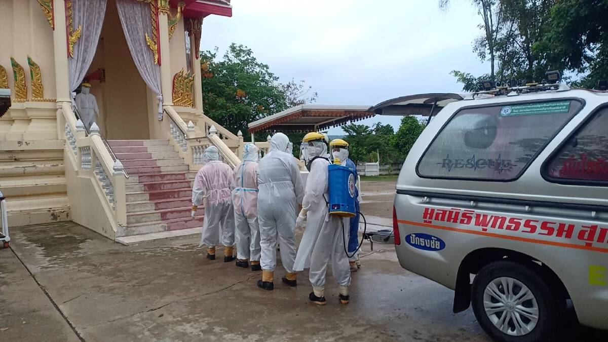 ญาติโยมเศร้าโศก! เผาแล้วศพพระโคราชที่ติดโควิดมรณภาพ