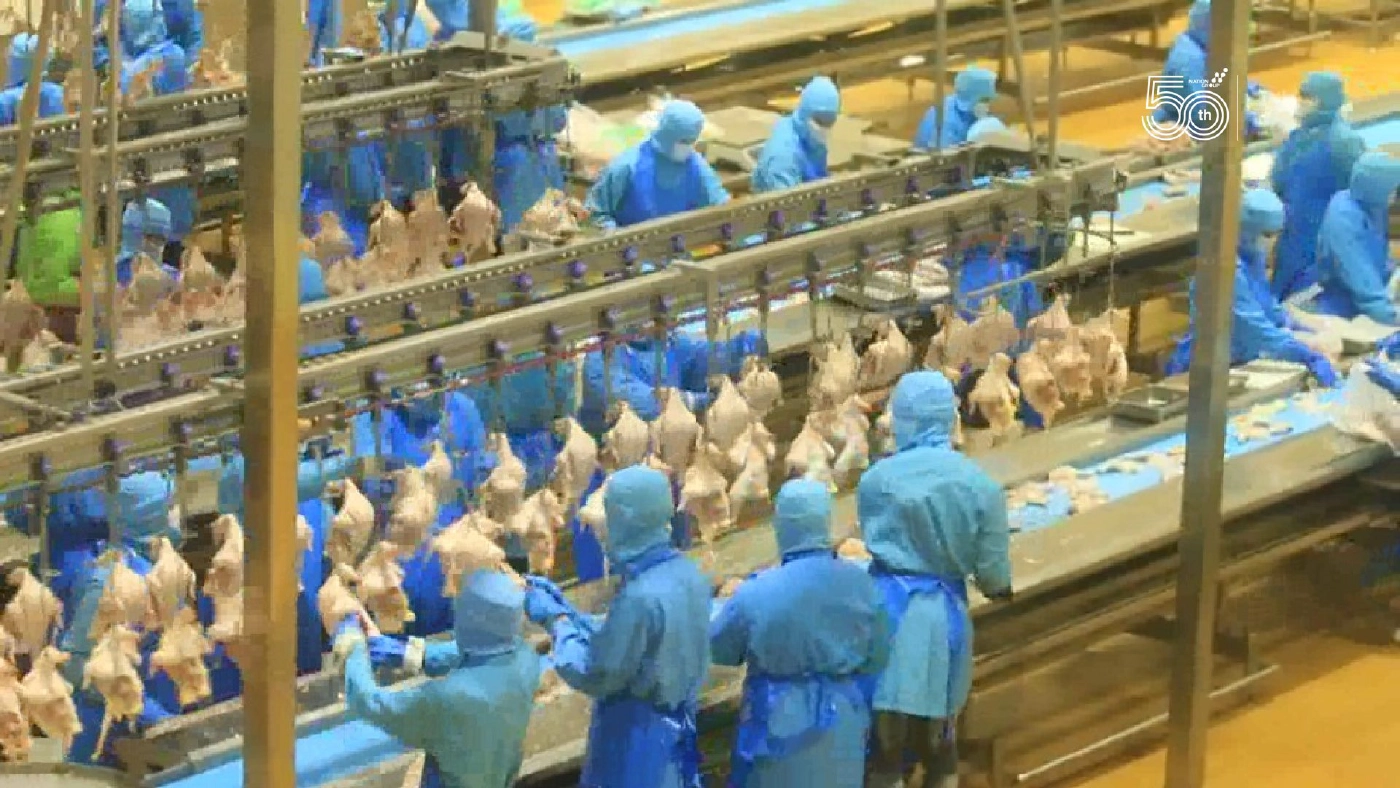 ยืนยันโรงงานไก่ไทยปลอดภัย สั่งดูแลเข้มปลอดเชื้อไวรัสโควิด