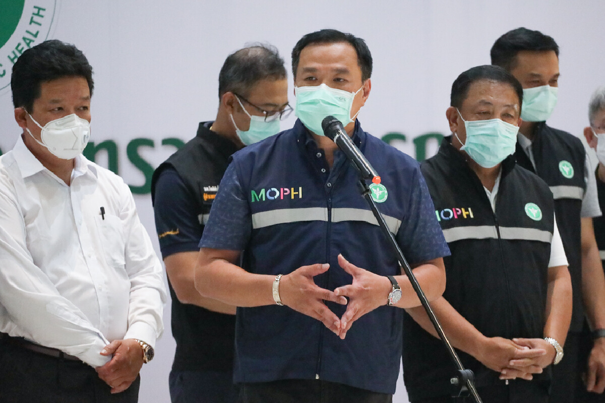 "อนุทิน" เชื่อ ศบค.ไม่ตีตกแนวคิดเพิ่มมาตรการโควิด เร่งเปิดโรงพยาบาลสนาม