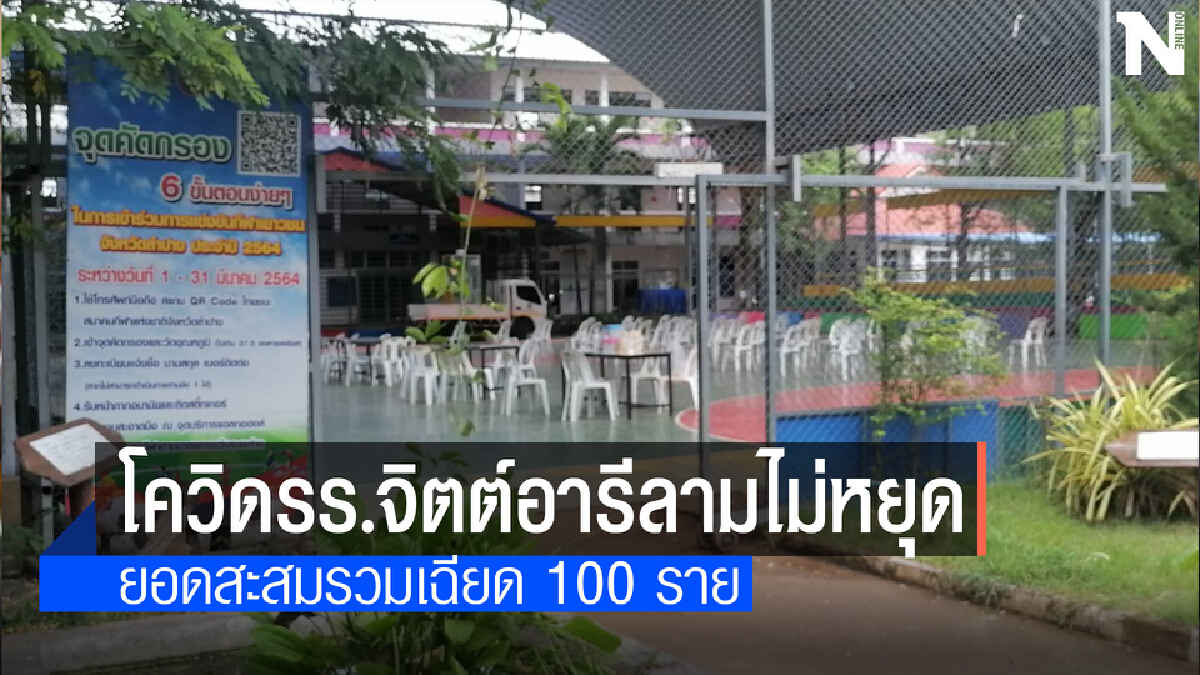 โควิดยังลามไม่หยุดคลัสเตอร์โรงเรียนจิตต์อารีบวกอีก 26 ราย