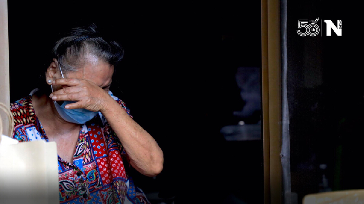 “มาดามเดียร์” รุดเยี่ยม “คุณยาย” ครอบครัวติดโควิดยกบ้าน