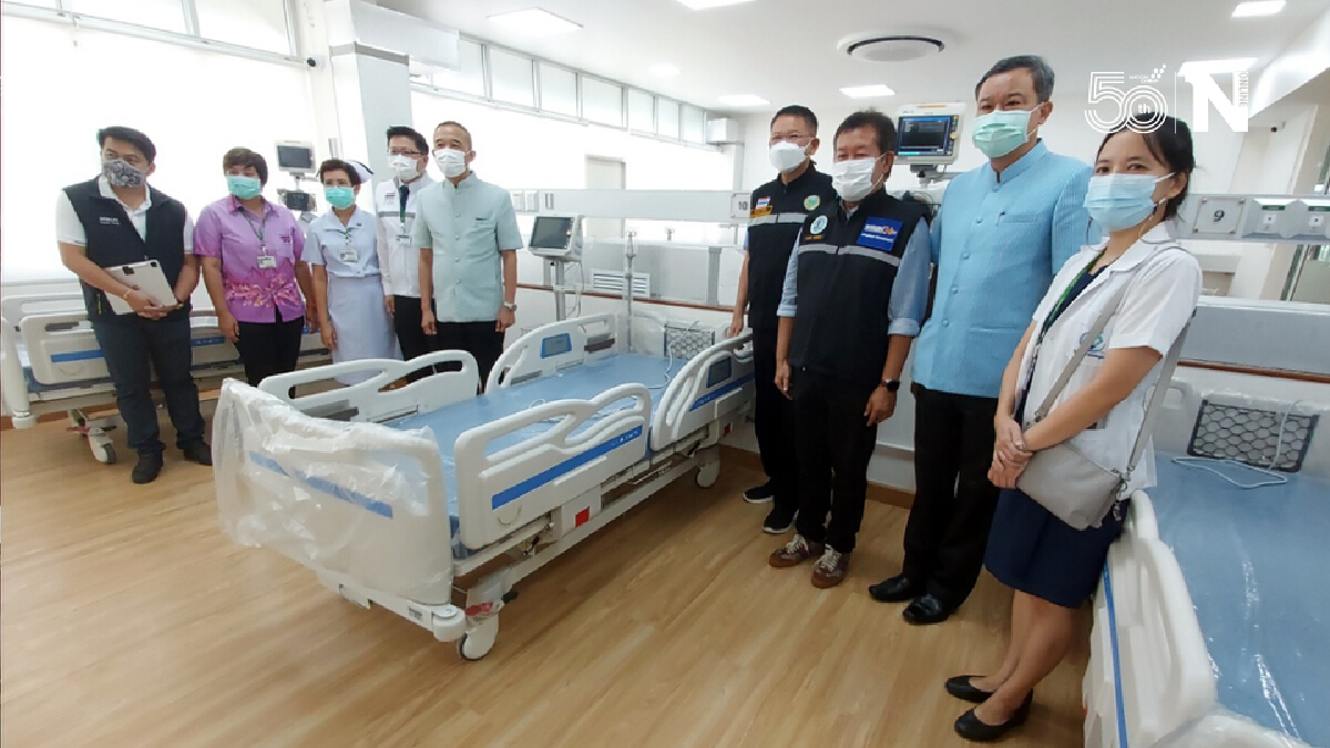 รพ.เพชรบูรณ์เปิดใช้หอผู้ป่วยแรงดันลบ รับผู้ป่วยโควิดอีก 30 เตียง รพ.เพชรบูรณ์เปิดใช้หอผู้ป่วยแรงดันลบ รับผู้ป่วยโควิดอีก 30 เตียง