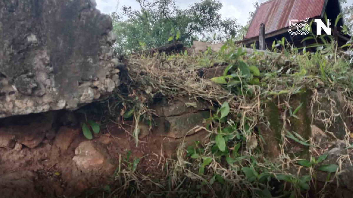 พบปราสาทหินเขมรในเมืองย่าโมคาดอายุพันปีวอนกรมศิลป์ตรวจ