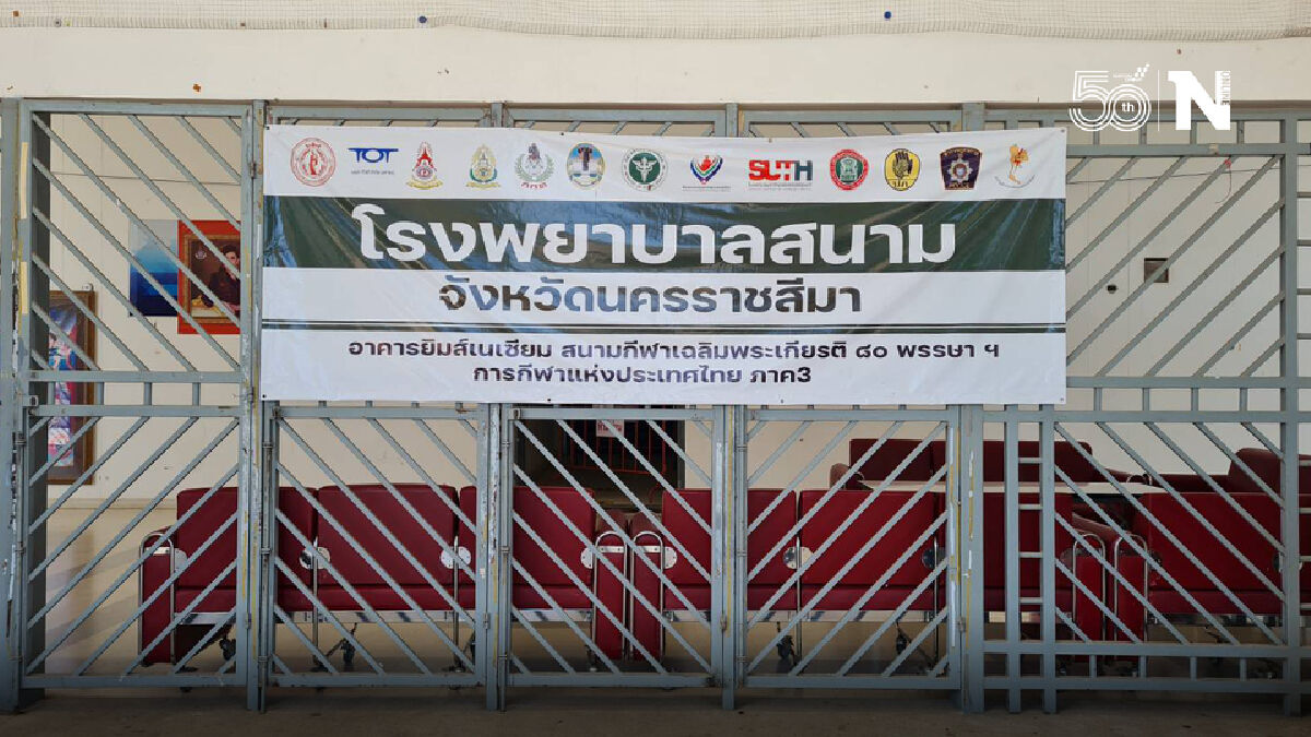 โคราชผู้ป่วยโควิดพุ่ง เร่งเปิด รพ.สนามแห่งที่ 3 แนะทุกคนล็อกดาวน์ตัวเอง