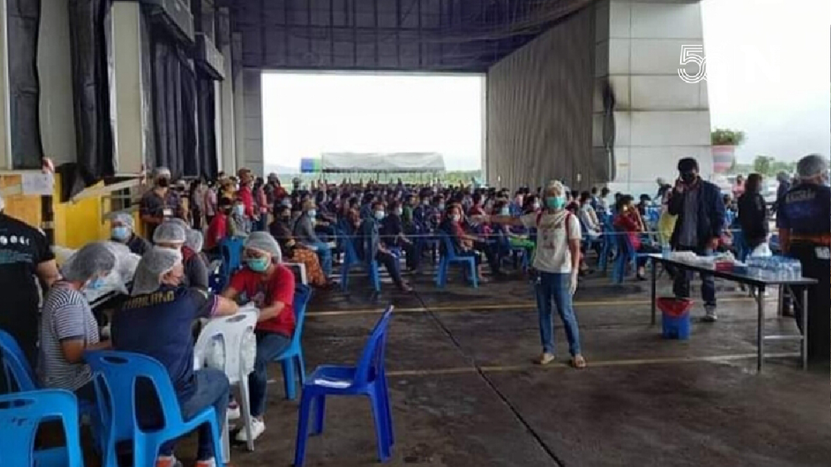ผู้ว่าฯประเมินคลัสเตอร์แรงงานพม่า รง.แปรรูปไก่ฯติดเชื้อสูงถึง 50%