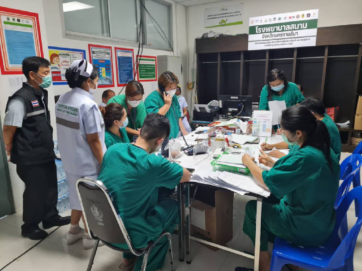 เปิดเพียงแค่ 2 วัน รพ.สนามโคราช รับผู้ป่วยโควิดแล้ว 26 ราย