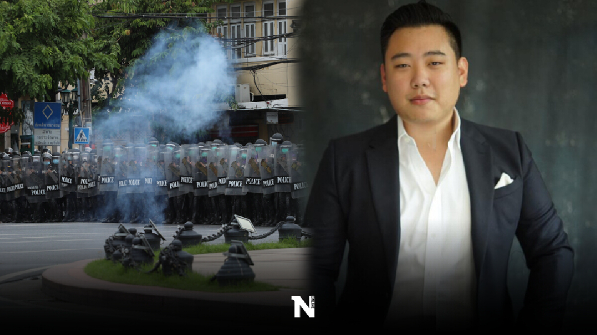 "ไฮโซลูกนัท"ดอดร่วมม็อบ 7 สิงหาฯ ย้ำทุกคนมีสิทธิ์เรียกร้องปชต.
