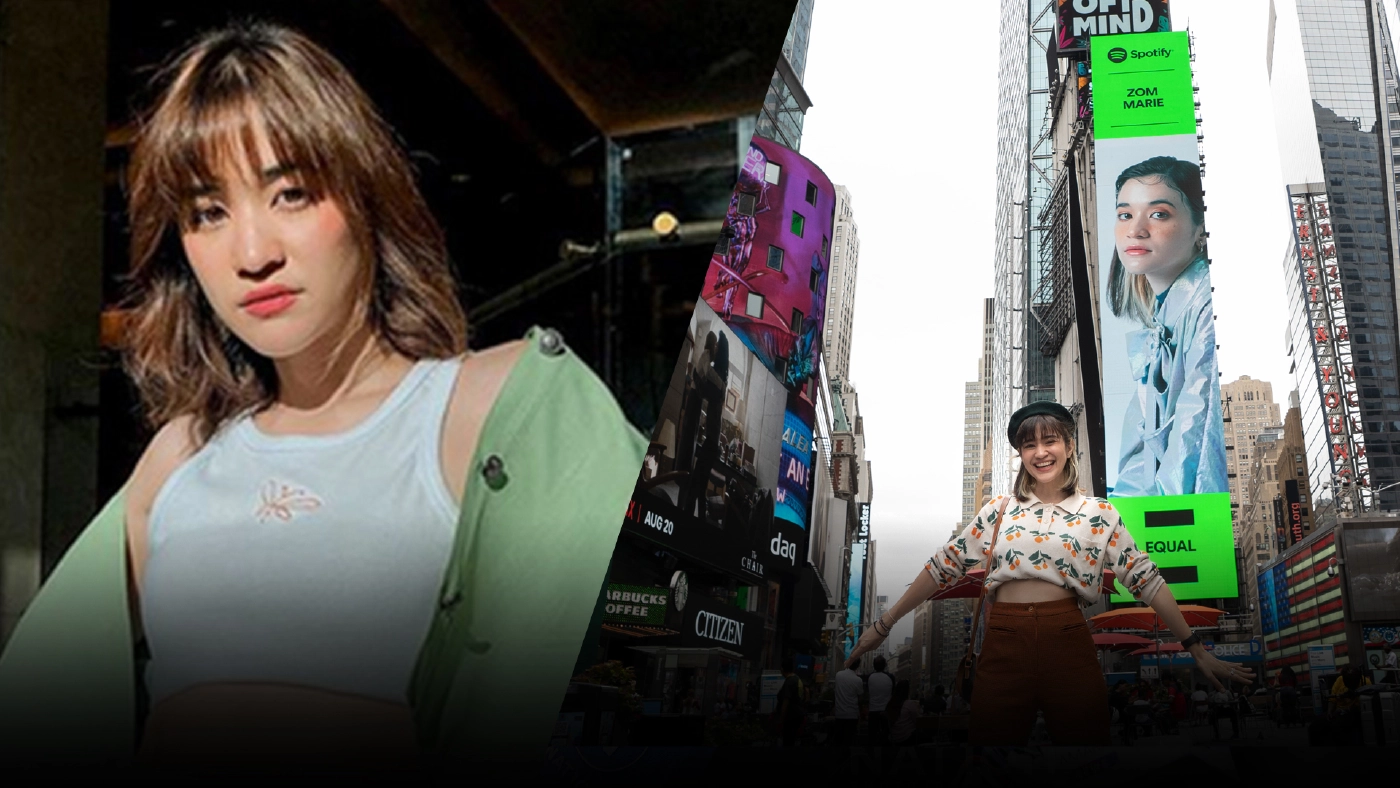 “ส้ม มารี” ปังไม่ไหวได้ขึ้นบนบิลบอร์ดย่านไทม์สแควร์ ใจกลางนิวยอร์ค