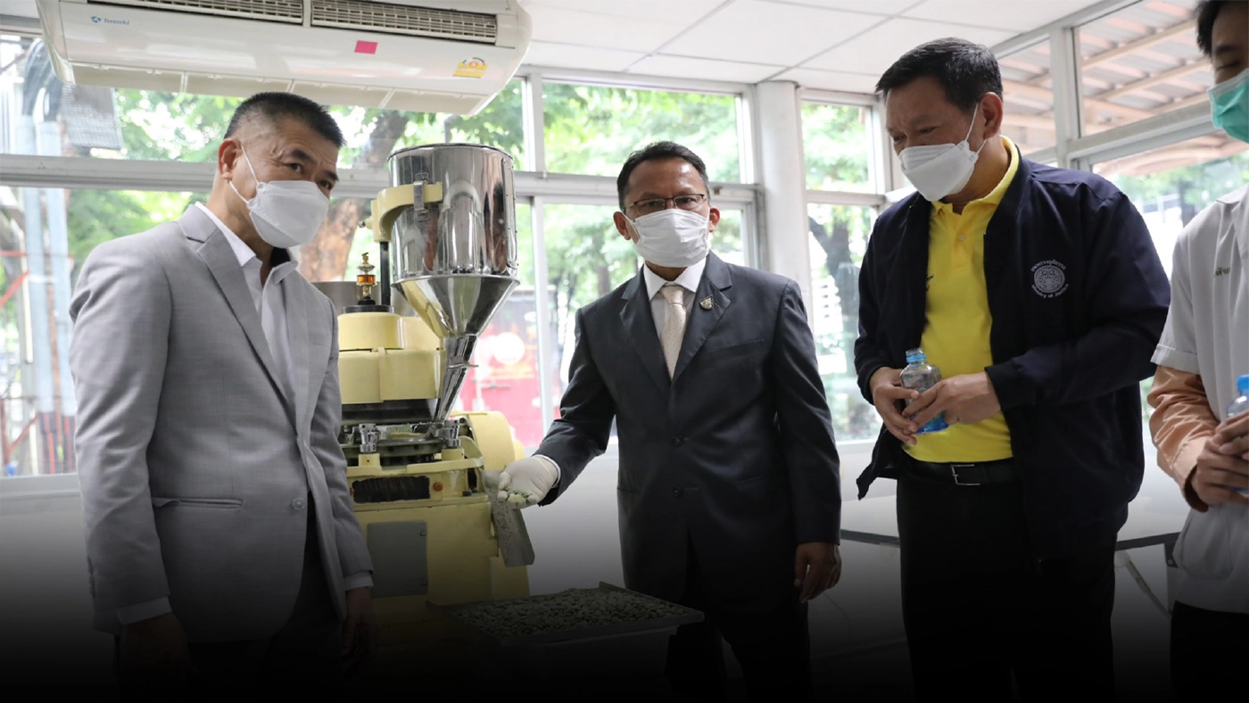 เดินเครื่องปั้มแล้ว"ฟ้าทะลายโจร"ตรายธ.