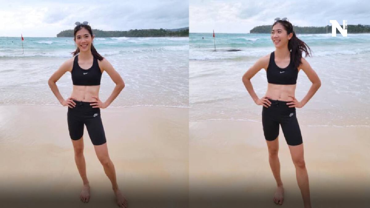 แห่แชร์ "น้องเทนนิส" โพสต์ท่าริมทะเลภูเก็ต เล็งกลับเข้าแคมป์กรุงเทพ