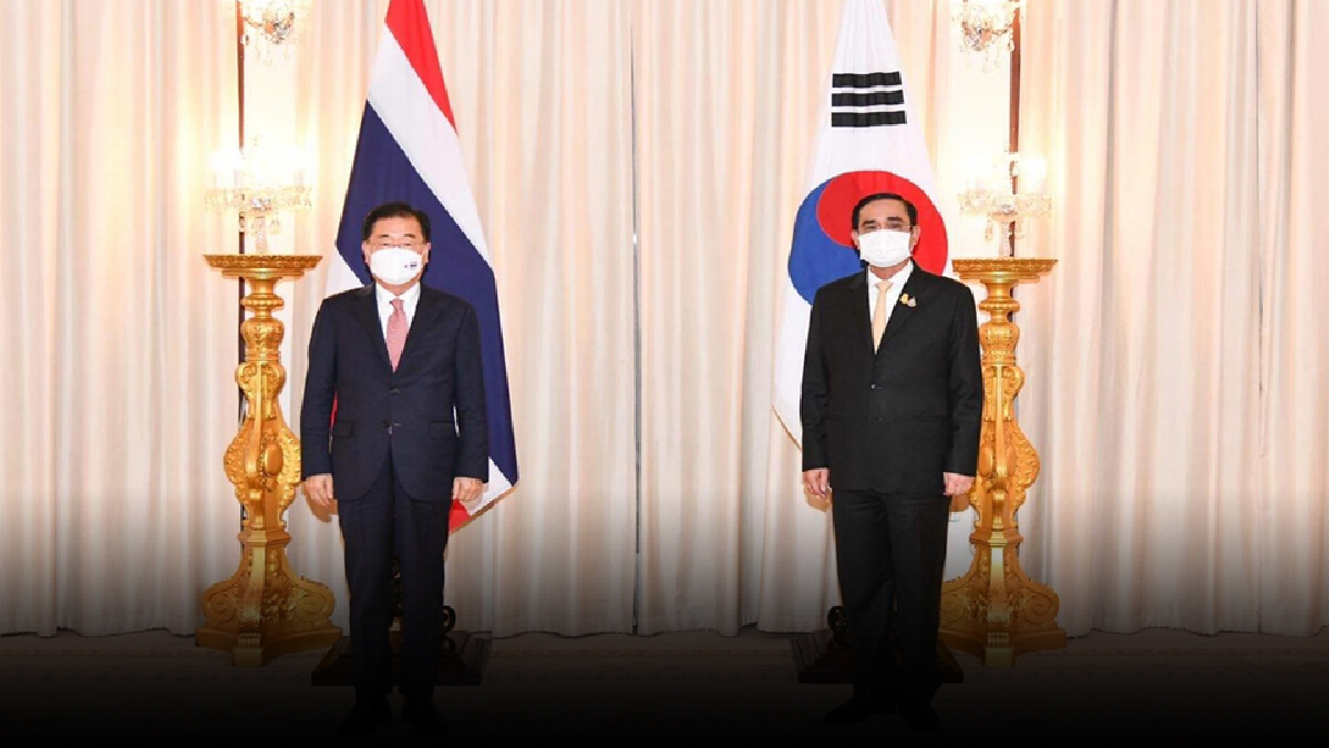 รัฐบาลเกาหลีใต้ เข้าพบนายกฯสนใจแลกเปลี่ยนพัฒนาวัคซีน ChulaCov19