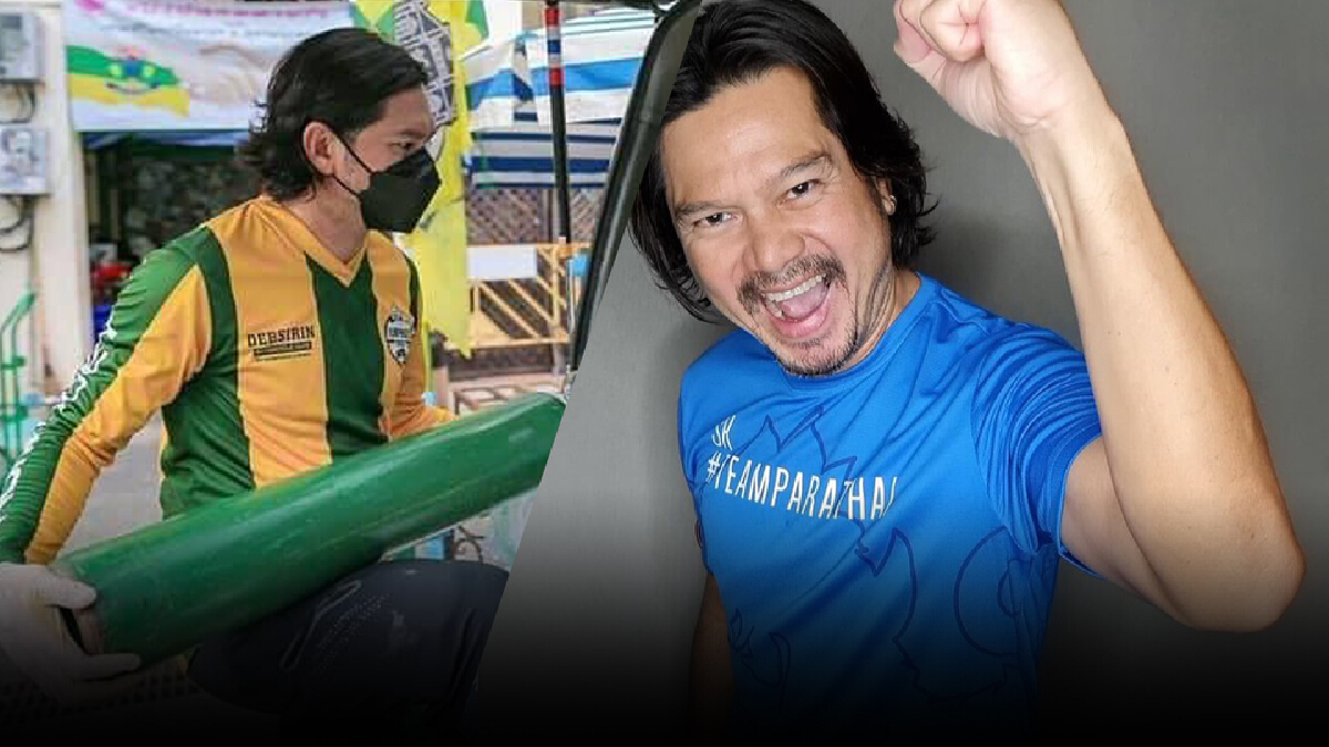 “เต๋า สมชาย” มอบถังออกซิเจนแบ่งปันลมหายใจ ช่วยผู้ป่วยโควิด-19 “เต๋า สมชาย” มอบถังออกซิเจนแบ่งปันลมหายใจ ช่วยผู้ป่วยโควิด-19