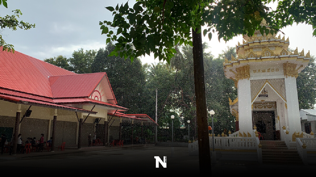 ฝนตกเผาศพที่ 23 โควิด พ่อบ้านโรงแรมใหญ่ ขอมาตายบ้าน