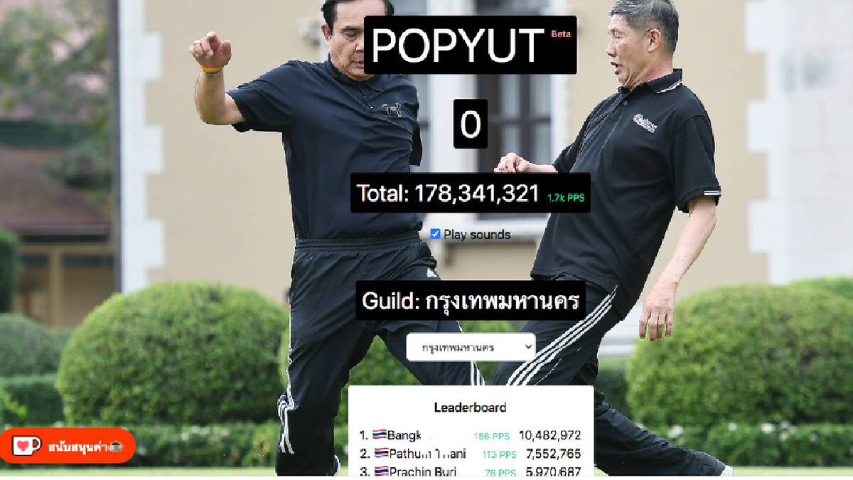 คนไทยทำ "POPYUT" สู้ "POPCAT" คนแห่กดทะลุ 150 ล้านครั้ง