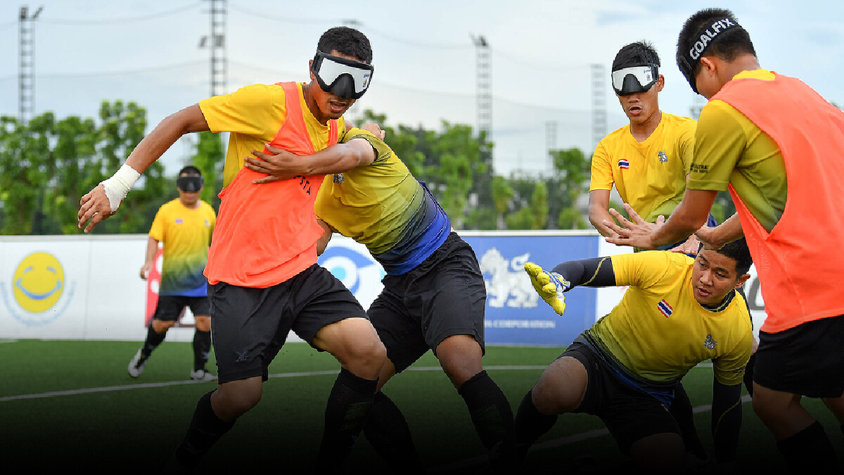 “แข้งตาบอดไทย” พร้อมล่าเหรียญ “พาราลิมปิกเกมส์"