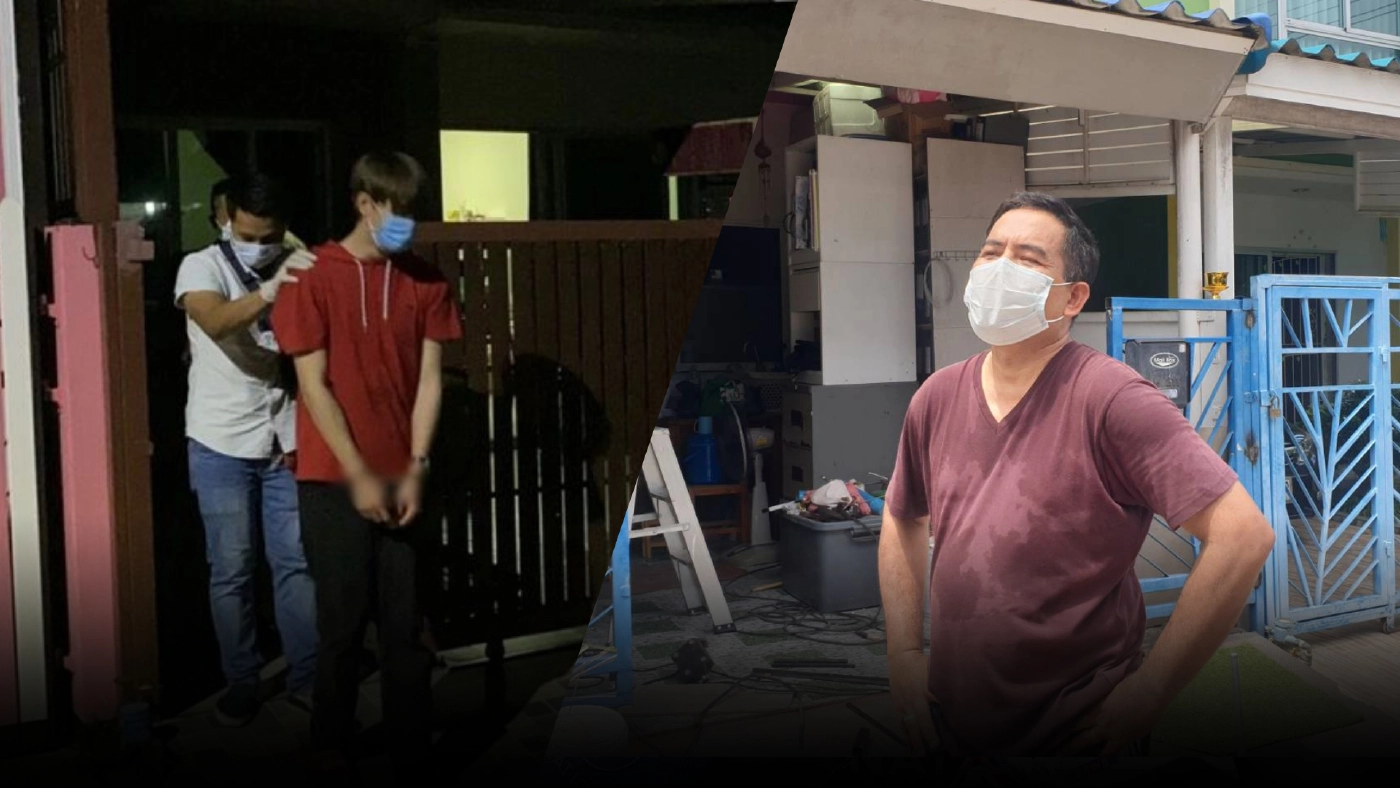 เพื่อนบ้านเล่านาทีดาราหนุ่มแทงแฟนสาวเสียชีวิตภายในบ้าน