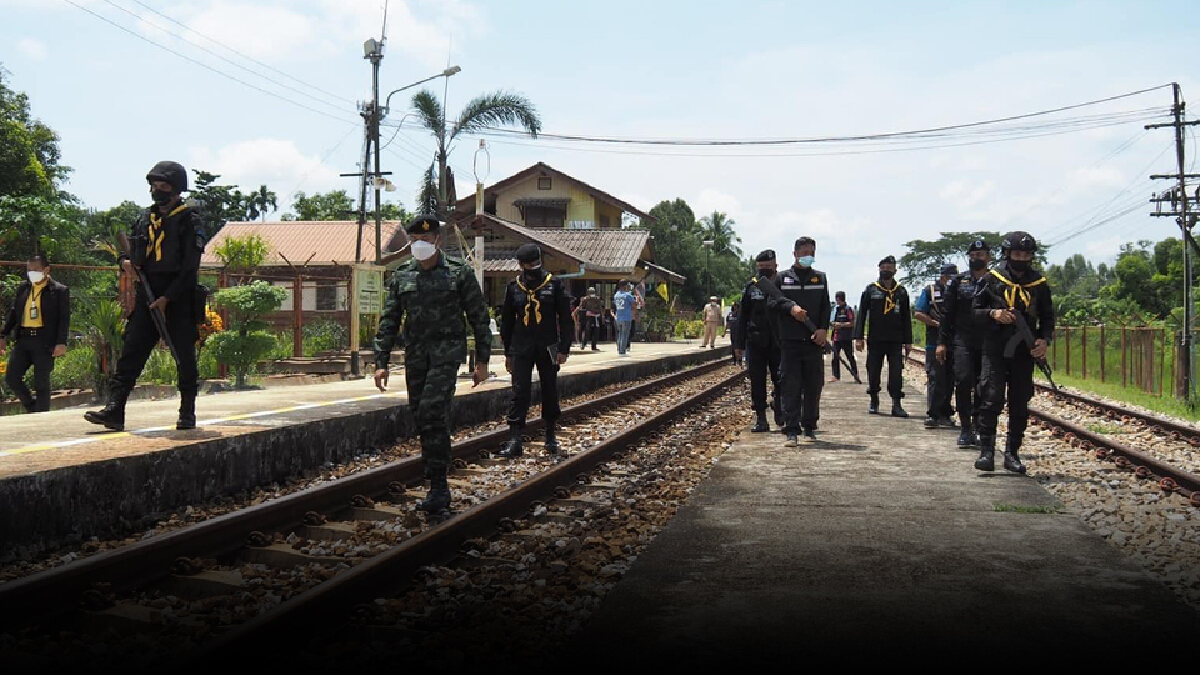 เพิ่มความถี่ลาดตระเวนรปภ. ขบวนรถไฟวันนี้ เพิ่มความถี่ลาดตระเวนรปภ. ขบวนรถไฟวันนี้