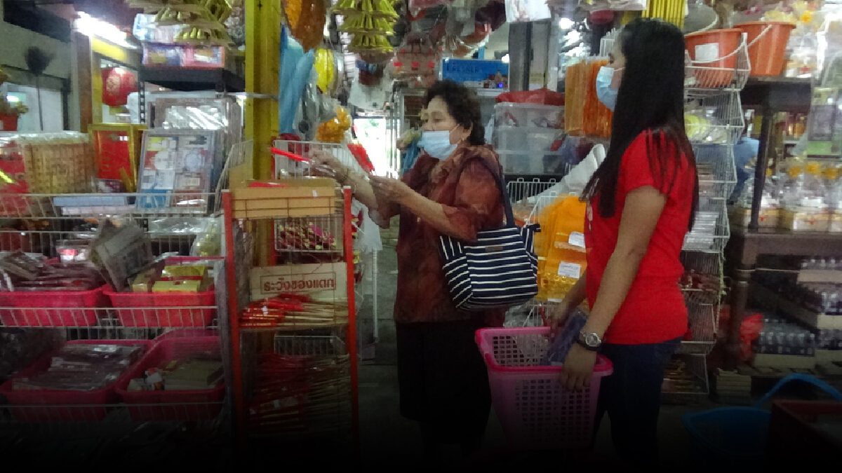 วันสารทจีนจ.ตรัง ตลาดเงียบเหงา ปชช.ขาดกำลังซื้อ