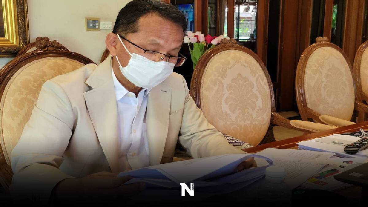 "สมศักดิ์" ย้ำ ผู้ติดเชื้อต้องลดลง สั่งเร่งผลิต-ปลูกฟ้าทะลายโจร