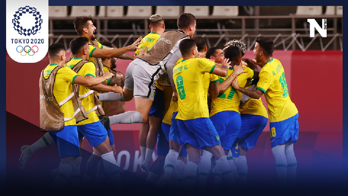 บราซิลดวลโทษดับเม็กซิโก4-1ลิ่วชิงเหรียญทองบอลชายอลป. บราซิลดวลโทษดับเม็กซิโก4-1ลิ่วชิงเหรียญทองบอลชายอลป.