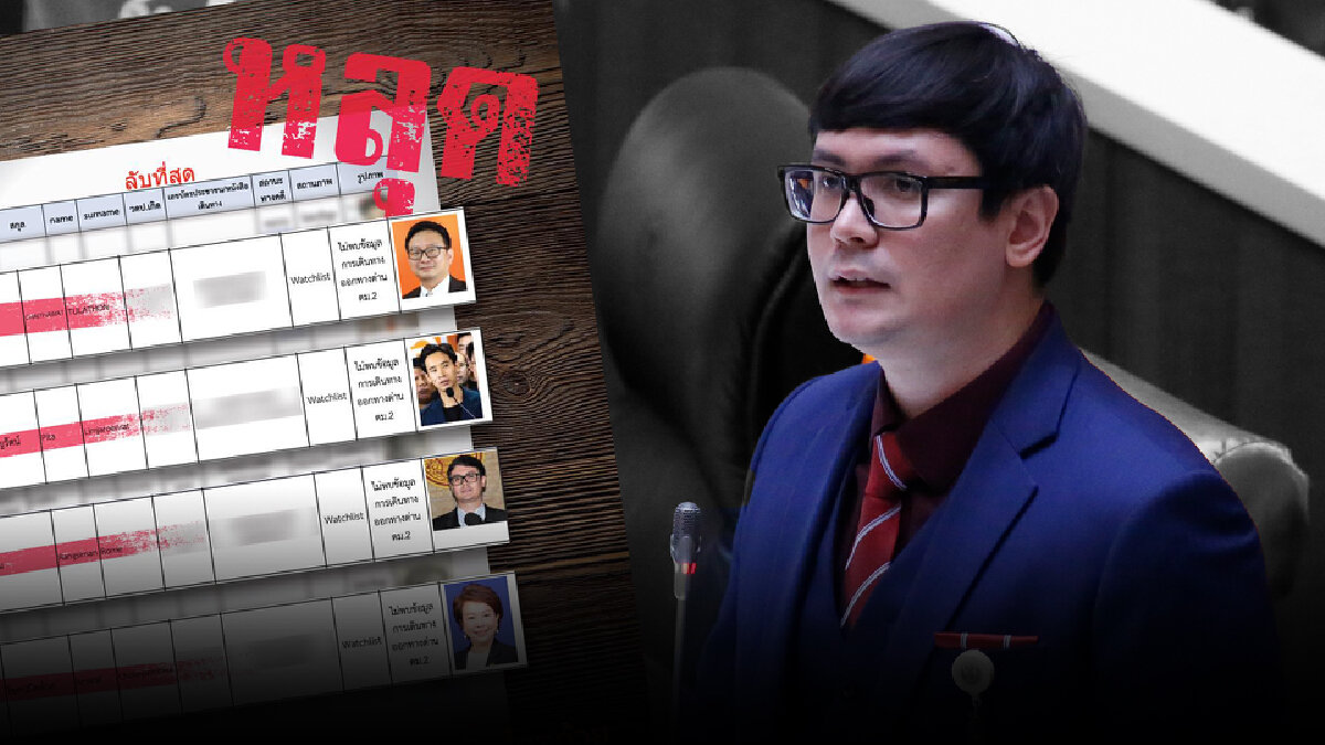 "รังสิมันต์ โรม" แฉเอกสารหลุด จับตา183บุคคลถูกหมายหัวเป็นภัยความมั่นคงรัฐ