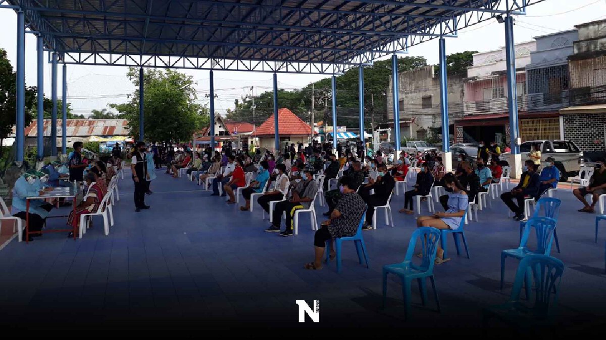 เร่งตรวจหากลุ่มเสี่ยงตลาดหนองหม่นหน้าค่ายร.8